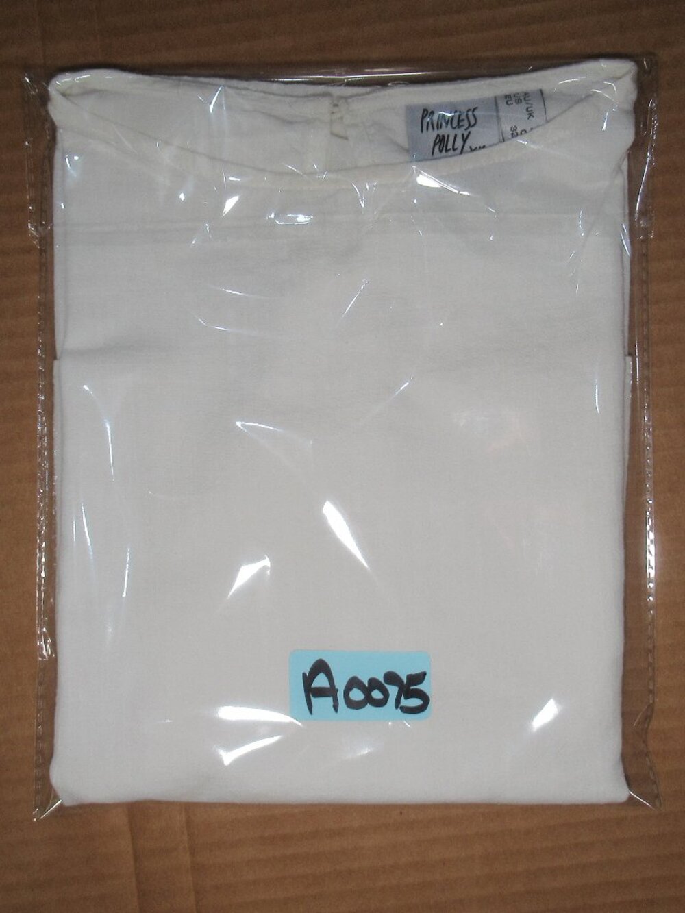Princess Polly Oversized White Cotton Top | Size US 0 - Picture 11 of 11